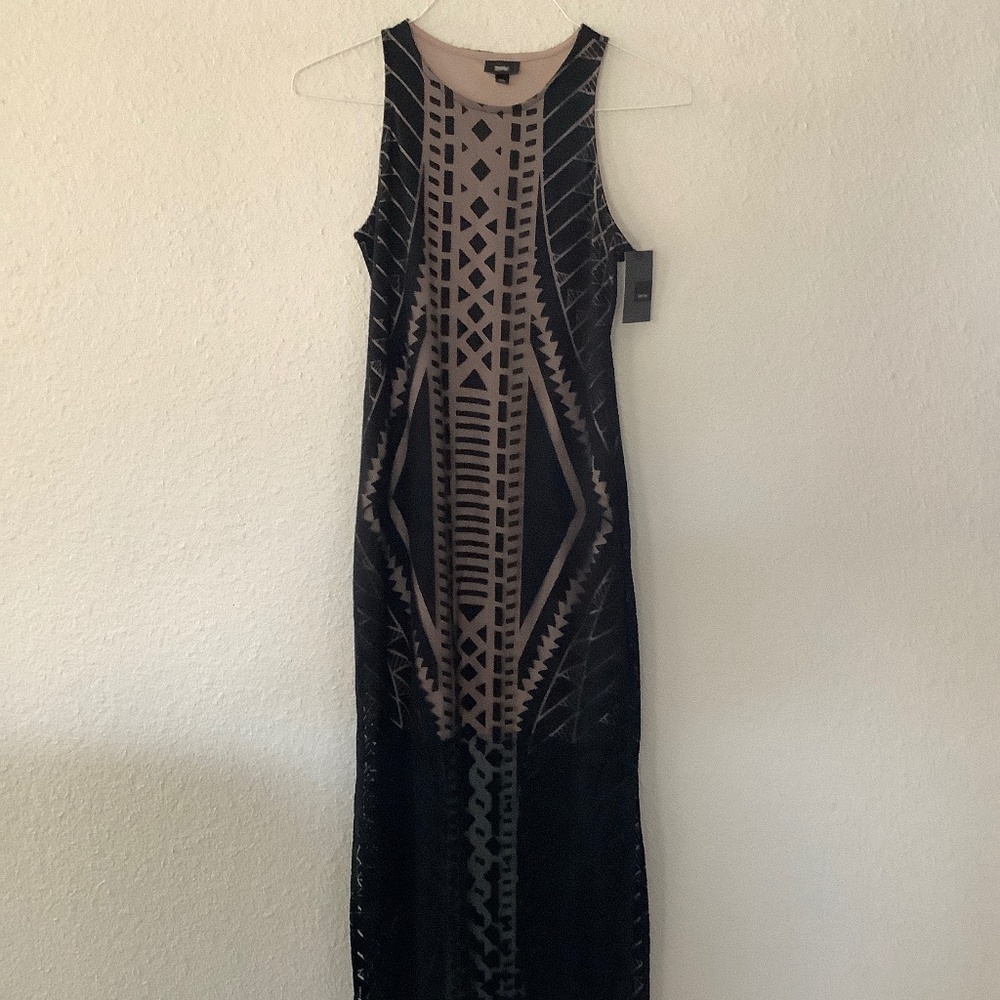 Mossimo Long Black summer dress